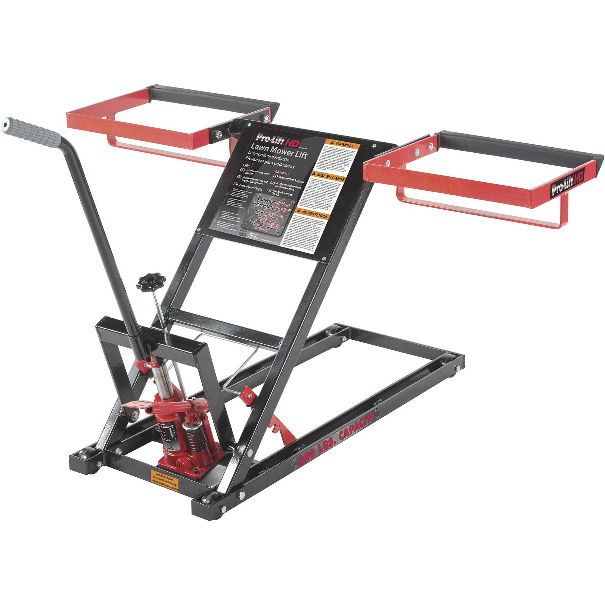 Pro-Lift Lawn Mower Lift, 500-Lb. Capacity, Model# T-5305